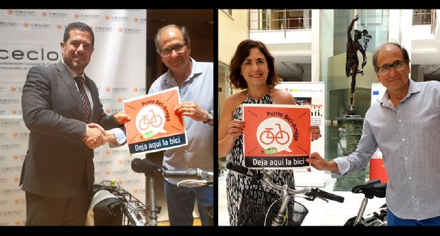 Las sedes de la Cámara de Comercio y CECLOR, nuevos Puntos Biciamigos de la ciudad