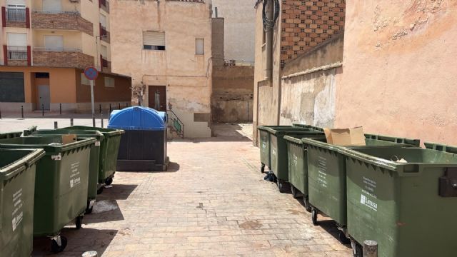 El Gobierno de Lorca acusa al PSOE de 'oportunismo político' y defiende la mejora de la limpieza en San Cristóbal