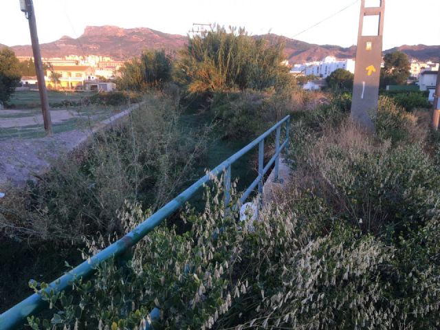 Mateos exige a Gil Jódar que se plante ante la Confederación Hidrográfica y obligue la limpieza de cauces y ramblas ante la previsión de riadas