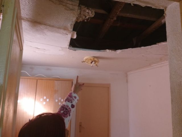 IU-Verdes Lorca pide un plan de mantenimiento del parque de viviendas del Ayuntamiento