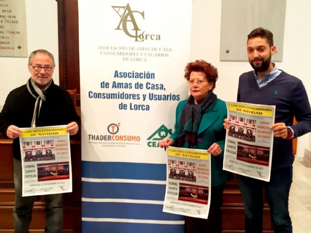 El Teatro Guerra acogerá el miércoles 27 de diciembre a las 20 horas el V Concierto de Navidad de las Amas de Casa con la participación de la Coral Santa Cecilia y la Banda Municipal de Música