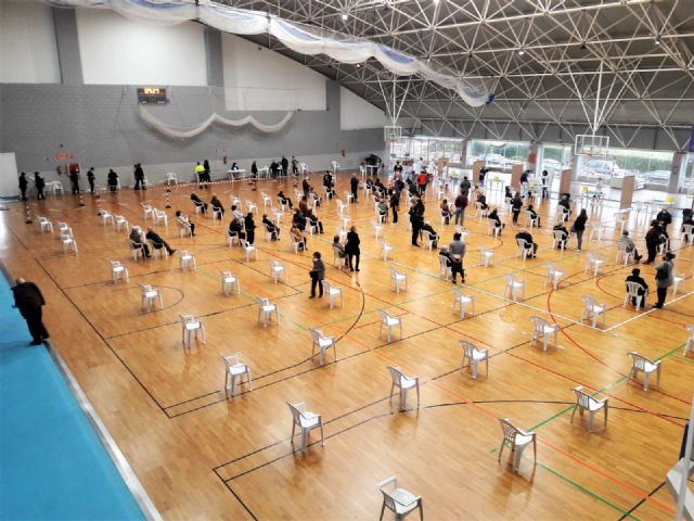 Vacunación masiva Covid-19 en Lorca