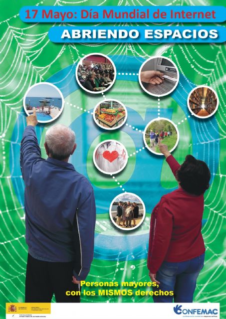 El Ayuntamiento de Lorca conmemora el 'Día Mundial de Internet' destacando su eficacia como herramienta para fomentar el envejecimiento activo