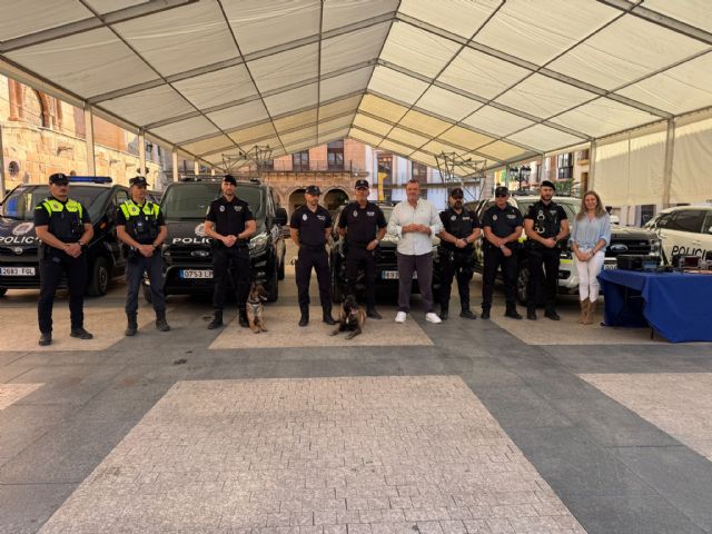 La Policía Local de Lorca intensificará su presencia durante la Feria con 500 servicios especiales, drones, la Unidad Canina y agentes de paisano