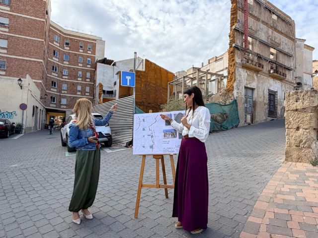 Lorca avanza en la regeneración del casco histórico con la aprobación en el próximo Pleno Municipal de la declaración de incumplimiento y posterior subasta de cuatro solares