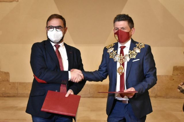 El Ayuntamiento de Lorca cede el uso de la Iglesia de Santa María a la Federación de San Clemente