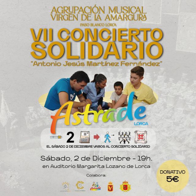 Concierto solidario del Paso Blanco a favor de ASTRADE