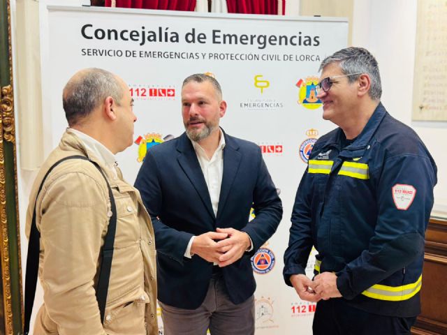 El Servicio de Emergencias y Protección Civil de Lorca cierra 2025 con un aumento de la actividad y la consolidación de la Unidad de 1ª Intervención de la Base Lorca-Norte