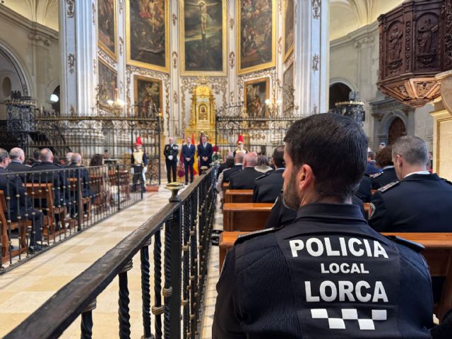 El alcalde reclama más agentes de la Guardia Civil y Policía Nacional para seguir ganando en seguridad en Lorca