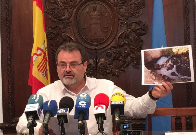El PSOE de Lorca denuncia que el Ayuntamiento consiente vertidos de aguas residuales al Río Guadalentín mientras invierte en su descontaminación