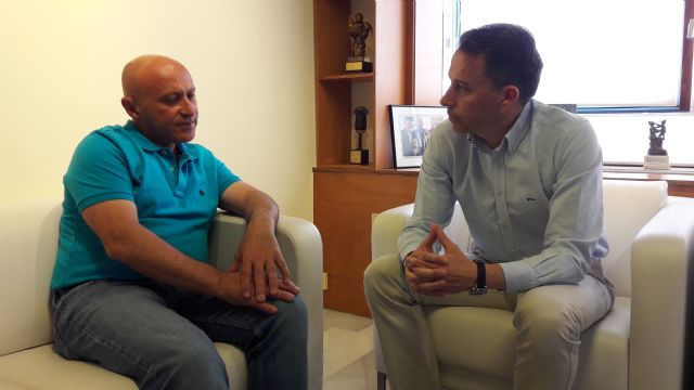 El Alcalde mantiene una ronda de reuniones de trabajo con los portavoces de los grupos políticos municipales