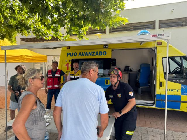 Lorca refuerza su preparación frente a los incendios forestales con un simulacro pionero que implica a vecinos y servicios de emergencia