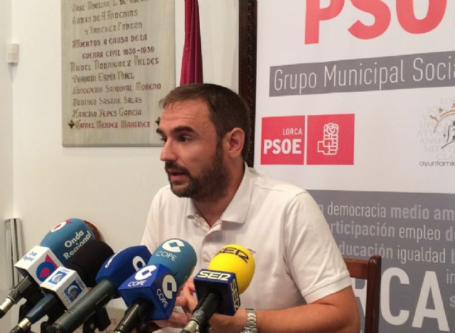 El PSOE pide al concejal de deportes que no patrimonialice el esfuerzo de los club deportivos de Lorca