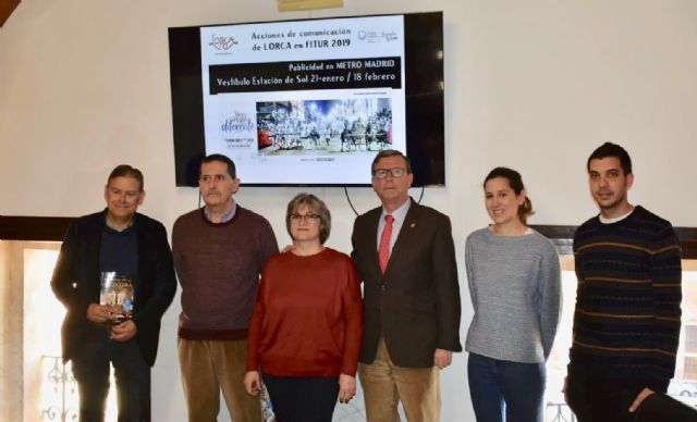 La Semana Santa de Lorca y su candidatura a Patrimonio de la Humanidad centrarán el trabajo de promoción turística del municipio en la Feria Internacional de Turismo de Madrid