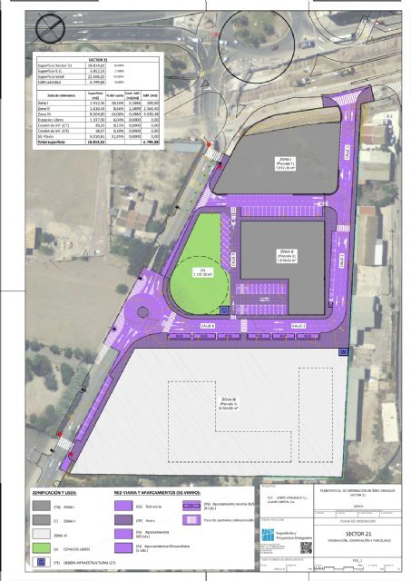 La Junta de Gobierno aprueba el avance del Plan Especial del Sector 21 del P.G.M.O en Tiata
