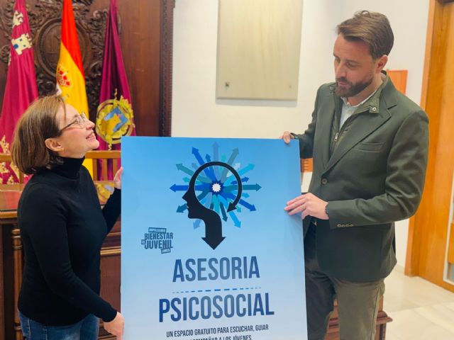Los jóvenes de Lorca podrán acceder a un servicio gratuito de asesoría psicosocial puesto en marcha por el Ayuntamiento