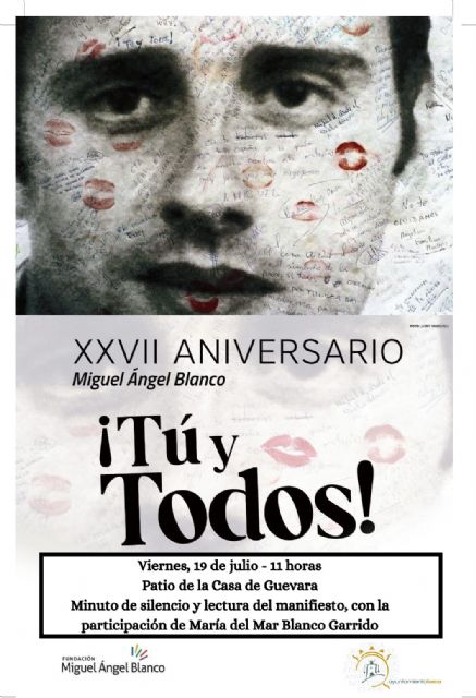 La Casa de Guevara acogerá este viernes un homenaje a Miguel Ángel Blanco, asesinado por ETA en 1997