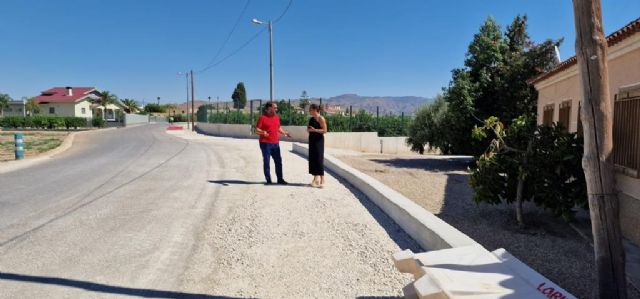 Avanzan a buen ritmo los trabajos de construcción del nuevo carril bici del camino Parador de los Seguras en Tiata