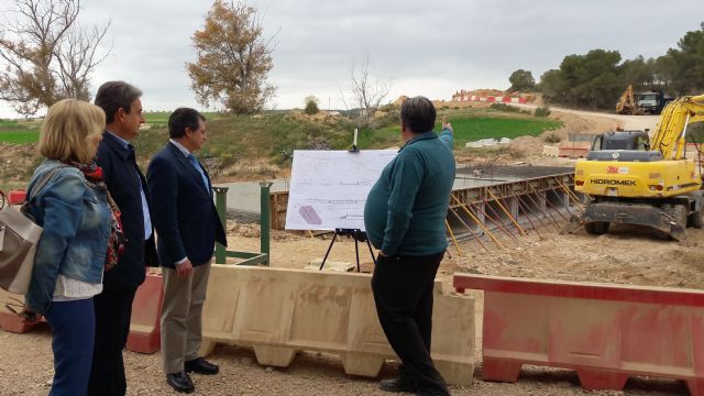 La ampliación de la carretera de Zúñiga permitirá mejorar la seguridad vial del principal acceso a esta población lorquina