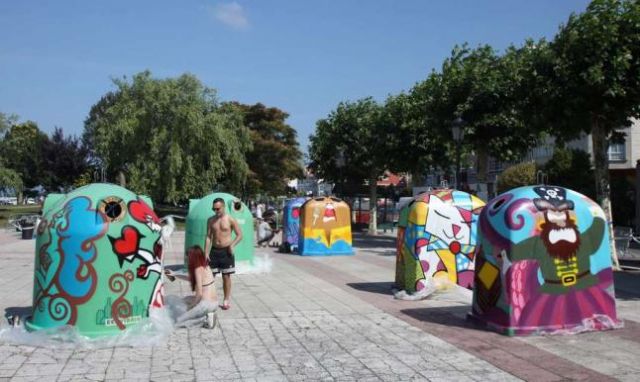 El PSOE propone la 'customización' de los contenedores de recogida de residuos del centro histórico y barrios altos de Lorca