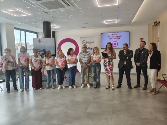 El Hospital Virgen del Alcázar Águilas impulsa una campaña de detección precoz del cáncer de mama
