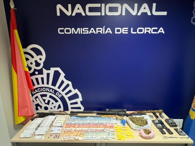 Lucas anuncia la detención de cuatro personas en una operación de Policía Nacional contra el tráfico de drogas en los Barrios de San Diego y San Cristóbal de Lorca