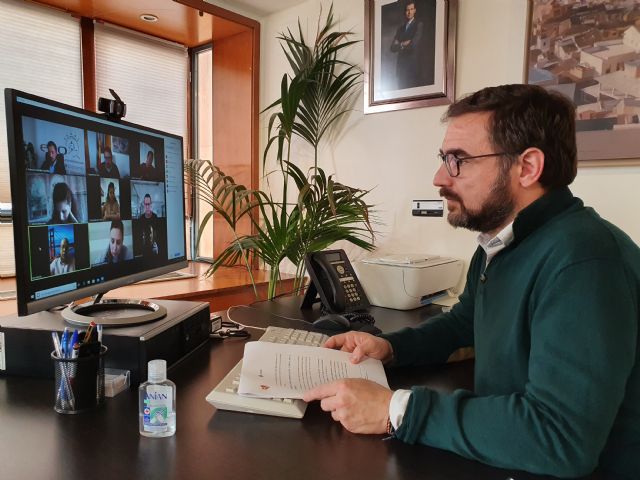 El Ayuntamiento de Lorca se reúne con la Unión de Comerciantes, Cámara de Comercio y Ceclor