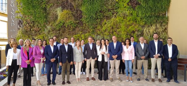 Fulgencio Gil desvela la candidatura del PP para las elecciones del 28 de mayo que será presenta el martes por Fernando López Miras en el centro cultural