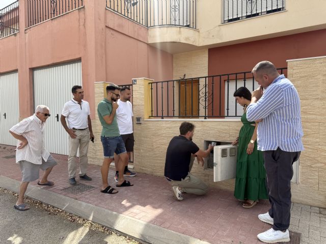 El Gobierno de Lorca desbloquea la finalización de las obras de urbanización de 26 viviendas de Zarcilla de Ramos con una inversión de 62.000 euros