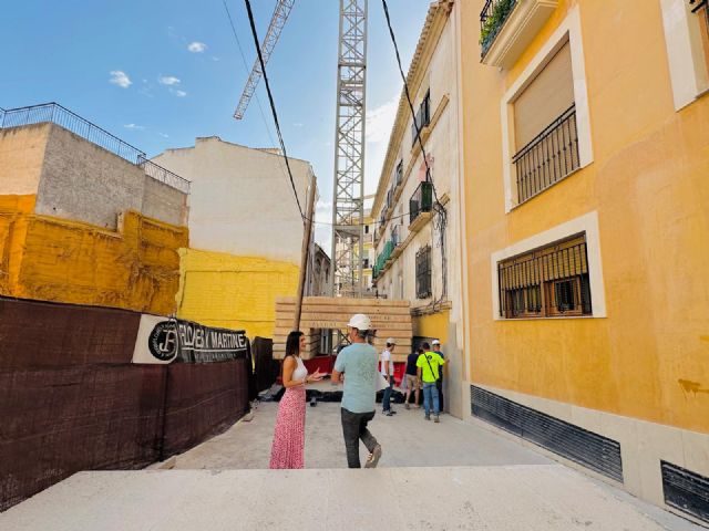 Avanza a buen ritmo la nueva promoción de viviendas de alquiler para jóvenes en la calle Leones, con una inversión de más de 2,2 millones de euros