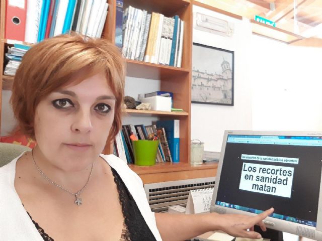 IU-Verdes: 'Pacientes de especialidades médicas no serán diagnosticados ni tratados hasta dentro de ocho meses en Lorca'