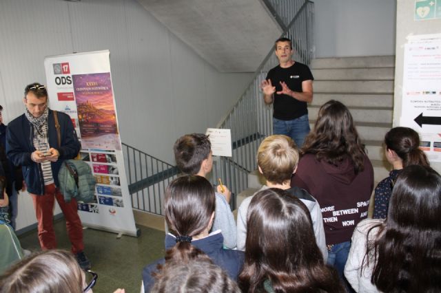 La fase comarcal de la Olimpiada Matemática reúne en Lorca a más de un centenar de alumnos de seis poblaciones