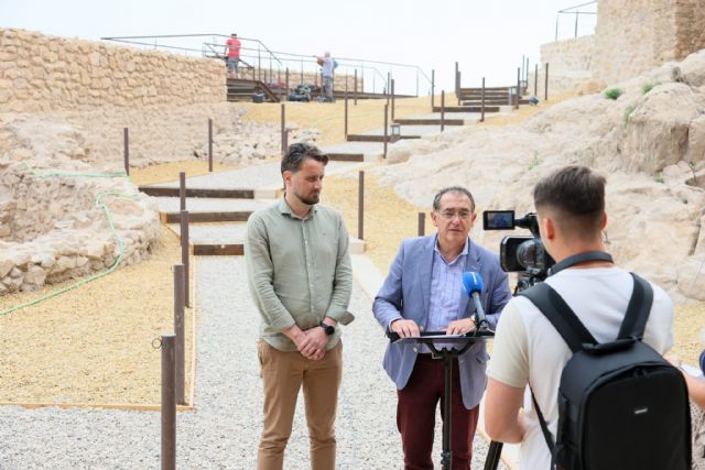 Lorca realzará el valor patrimonial de la Judería del Castillo con una nueva iluminación monumental