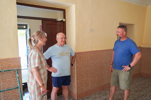 La remodelación del local social de Zarzadilla de Totana entra en su fase final tras una inversión de más de 40.000 euros