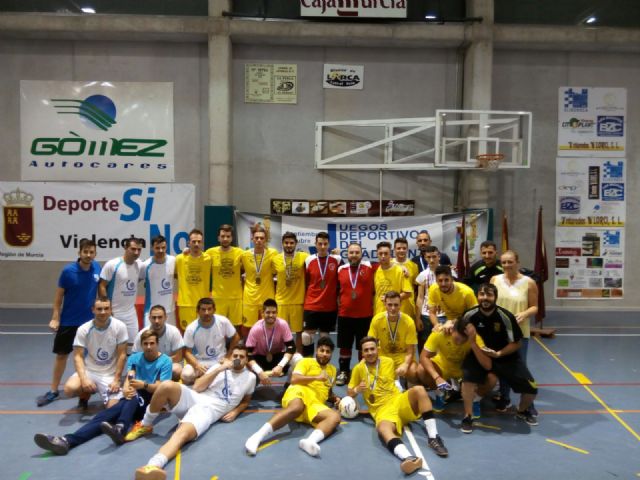 Ciudad de Lorca FS se impone a AD Pueblos Altos en el Fútbol Sala Absoluto de los Juegos Deportivos del Guadalentín