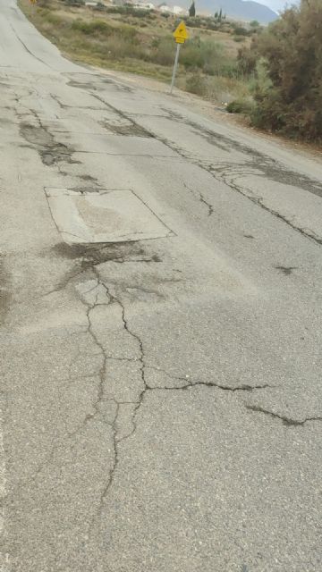 “Es de justicia que los 1,3 millones recaudados en Almendricos se destinen a la carretera que sus vecinos llevan años reclamando”