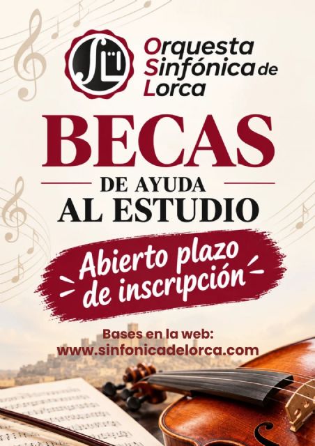 La Orquesta Sinfónica de Lorca premiará con becas de estudio a sus integrantes
