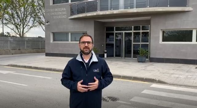 El Alcalde de Lorca se muestra orgulloso de sus vecinos y vecinas por 'la actitud que estamos teniendo todos'