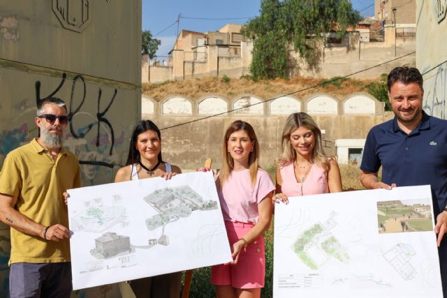 El Gobierno de Lorca convertirá los antiguos depósitos de agua del Barrio de Santa María en un innovador parque urbano sostenible