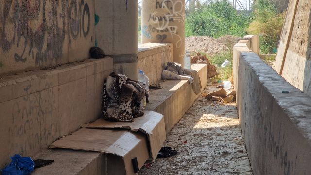 El PSOE denuncia el completo abandono del cauce urbano del río Guadalentín y exige una actuación inmediata a Fulgencio Gil