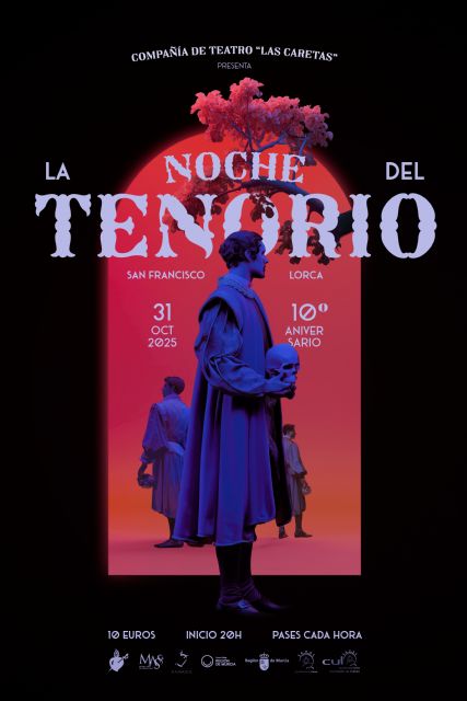 El Paso Azul celebrará el décimo aniversario de ‘La Noche del Tenorio’ el próximo 31 de octubre para conmemorar la noche de los difuntos