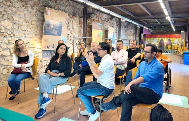 Lorca recibe a una delegación de la Universidad Nacional Abierta a Distancia de Colombia, que considera como 'caso de éxito' el Consejo Social de Lorca