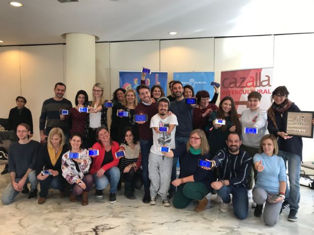 Cazalla Intercultural desarrolla en Lorca un proyecto de educación global con la participación de 24 representantes de España, Bulgaria, Chipre, Austria, Eslovenia y Lituania