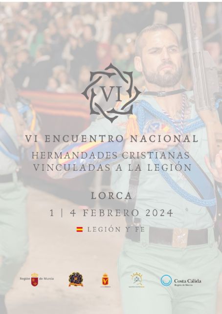 La salida extraordinaria del Cristo del Rescate marcará el comienzo del Encuentro de Hermandades Cristianas vinculadas a La Legión