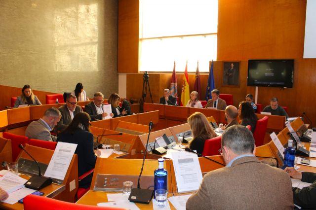 El Pleno del Ayuntamiento de Lorca aprueba la expropiación de terrenos en San Cristóbal para crear zonas verdes mientras avanzan las obras de emergencia para estabilizar el talud