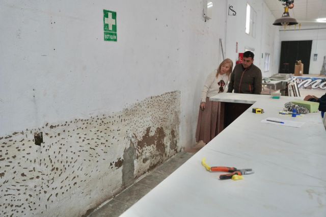 El Ayuntamiento de Lorca invierte más de 21.000 euros en la mejora del local social de Morata y avanzan en su acondicionamiento integral