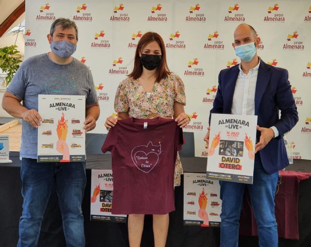 Concierto solidario de David Otero en Parque Almenara