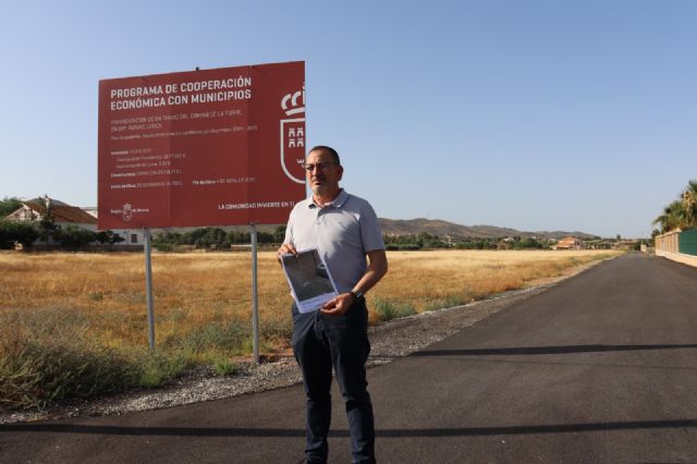 El PSOE de Lorca exige explicaciones a Fulgencio Gil por el arreglo de una carretera sin salida ni tránsito en la pedanía de Purias por casi 20.000 euros