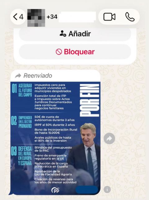 El PSOE denuncia que Fulgencio Gil sigue enviando desde Alcaldía propaganda electoral del PP a teléfonos particulares