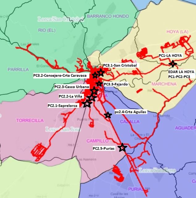 Aguas de Lorca controla en las aguas residuales la presencia y evolución de la COVID19